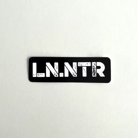Sticker "LN.NTR Black"